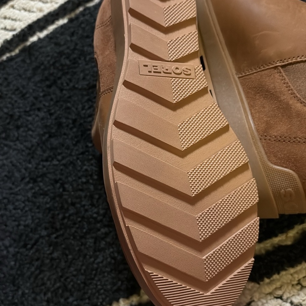 Women’s SOREL Evie II Chelsea Leather Waterproof Evie Ankle Boots size 10M. New - Picture 13 of 16
